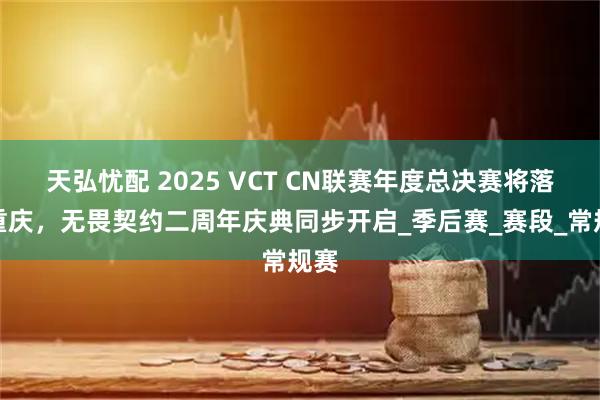 天弘忧配 2025 VCT CN联赛年度总决赛将落地重庆，无畏契约二周年庆典同步开启_季后赛_赛段_常规赛