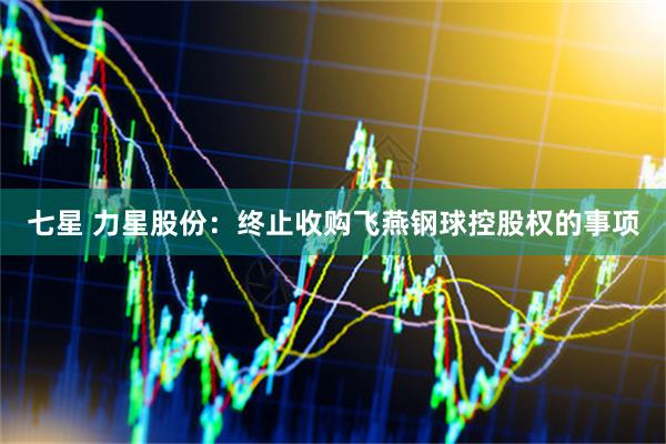 七星 力星股份：终止收购飞燕钢球控股权的事项